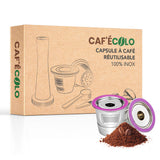 Capsule réutilisable Cafecolo™ pour Keurig, 100% inox