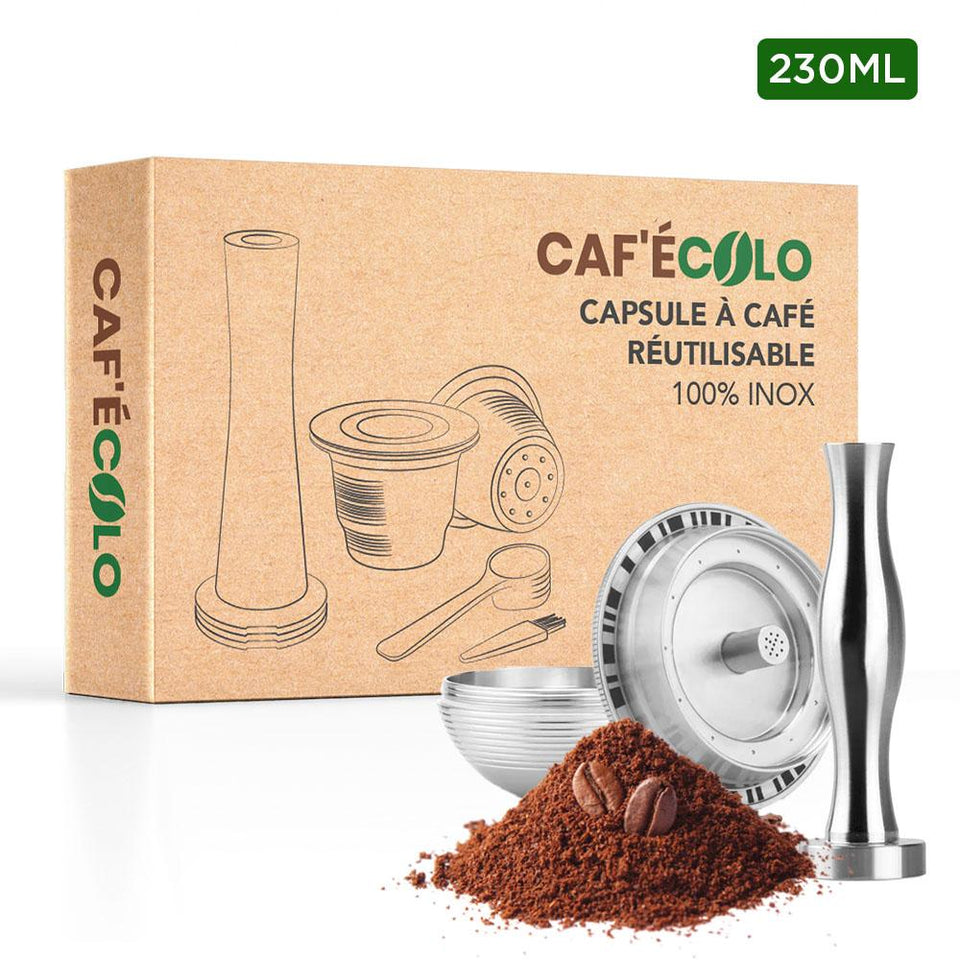 Capsule réutilisable Nespresso Vertuo Cafecolo™, 100% inox