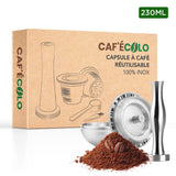 Capsule réutilisable Nespresso Vertuo Cafecolo™, 100% inox