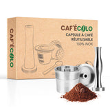 Capsule réutilisable Cafecolo™ pour Illy, 100% inox