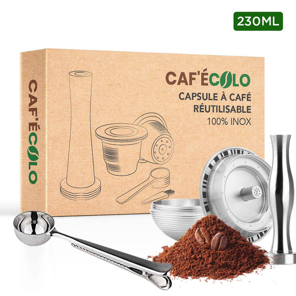 Capsule réutilisable Nespresso Vertuo Cafecolo™, 100% inox