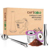 Capsule réutilisable Cafecolo™ pour Keurig, 100% inox