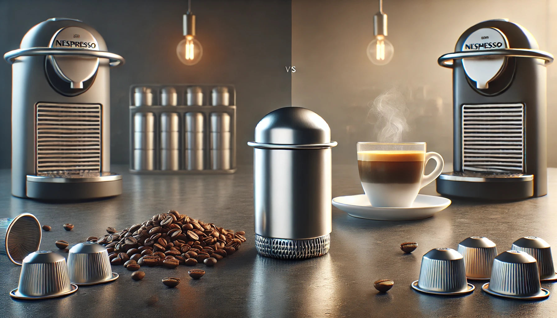 Capsules Nespresso réutilisables 100% inox avec couvercle réutilisable : enfin une vraie alternative zéro déchet !