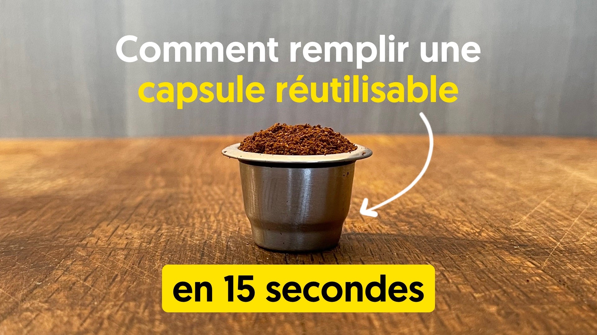 Tuto : comment remplir une capsule rechargeable nespresso en 15 secondes