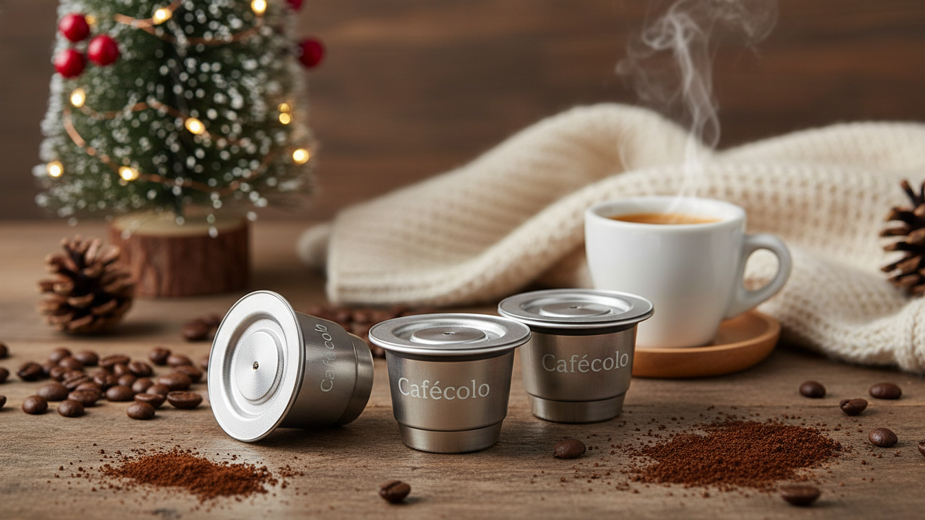 Bonne année 2026 : et si votre meilleure résolution était de passer aux capsules de café réutilisables Cafécolo ?