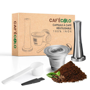 Capsule réutilisable L'OR Barista Double XXL 100% inox par Cafecolo™