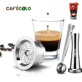 NOUVEAU - Capsule réutilisable Cafecolo™ pour Caffitaly, 100% inox - Caf'ecolo
