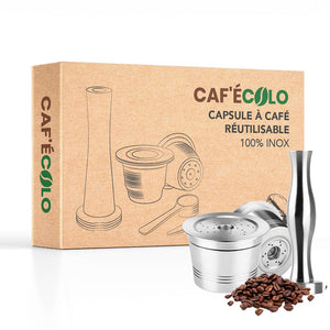 Capsule réutilisable Cafecolo™ pour Caffitaly/Caffissimo, 100% inox