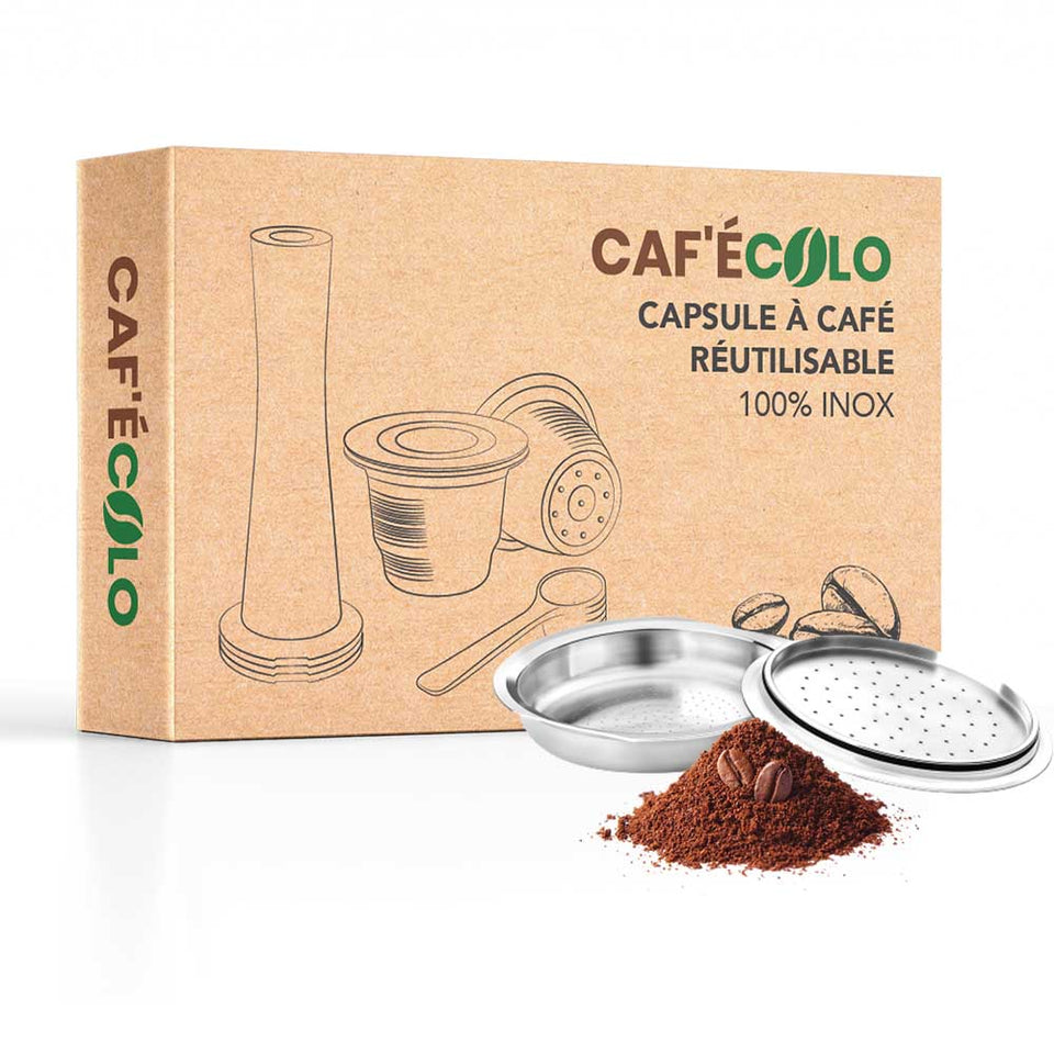 RECHARGEABLE PODS RÉUTILISABLES Acier inoxydable Capsule Café For Senseo  EUR 16,87 - PicClick FR