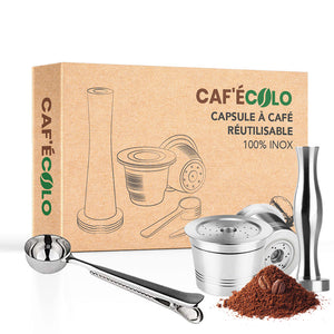 Capsule réutilisable Cafecolo™ pour Caffitaly/Caffissimo, 100% inox