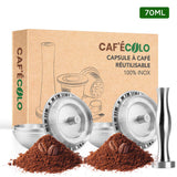 Capsule réutilisable Nespresso Vertuo Cafecolo™, 100% inox