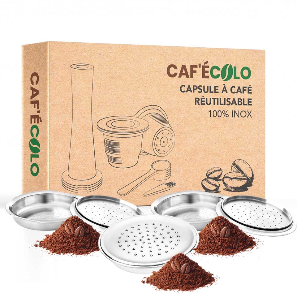 Capsule réutilisable Senseo par Cafecolo™, 100% inox