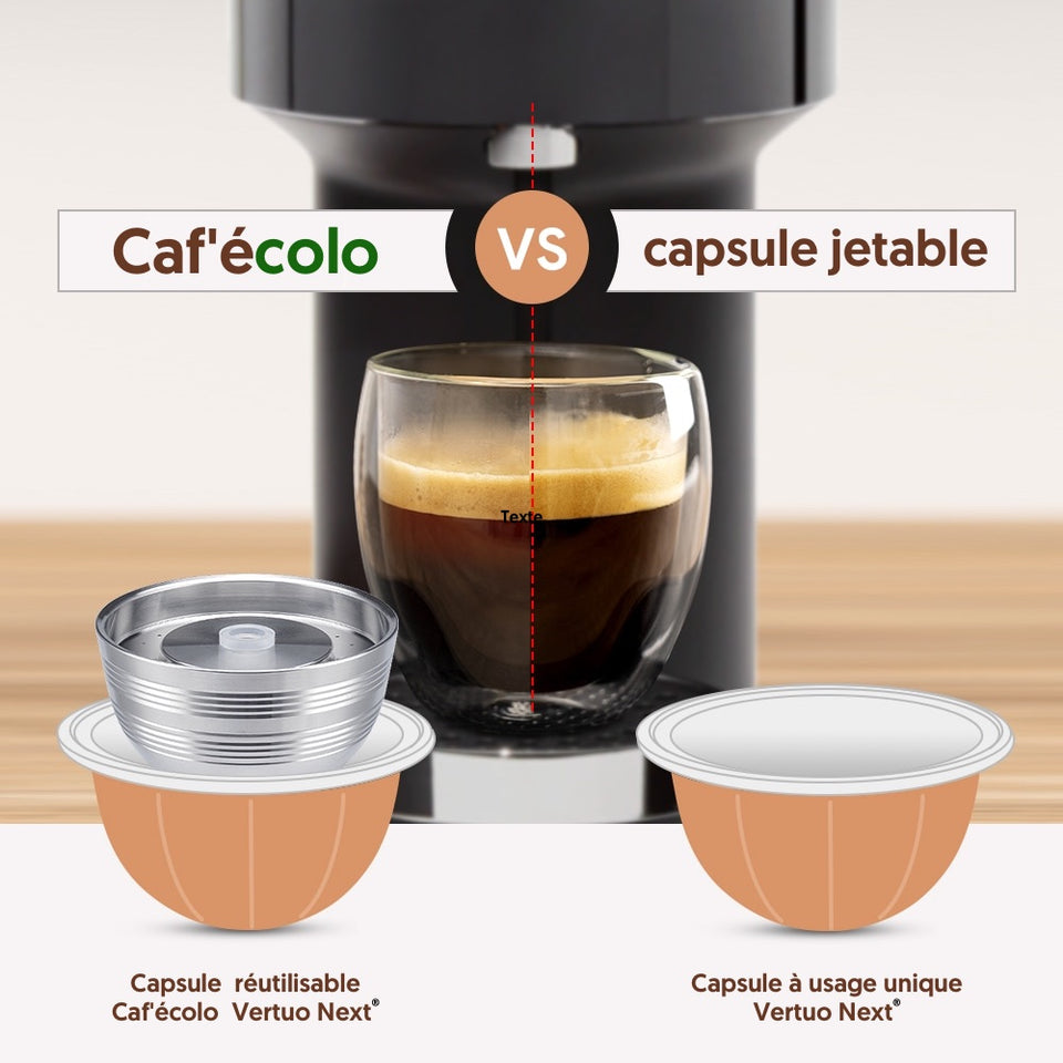 Capsule réutilisable Cafecolo™ pour Nespresso Vertuo Next