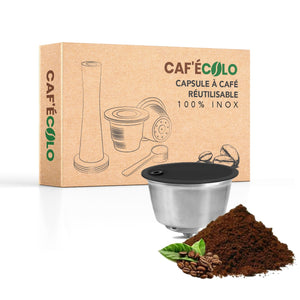 Capsule réutilisable Dolce Gusto Lumio 100% inox par Cafecolo™
