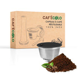 Capsule Dolce Gusto Lumio réutilisable 100% inox Cafécolo