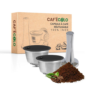 Capsule réutilisable Dolce Gusto Lumio 100% inox par Cafecolo™