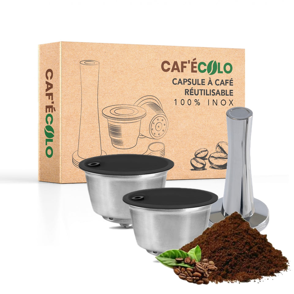 Capsule réutilisable Dolce Gusto Lumio 100% inox par Cafecolo™