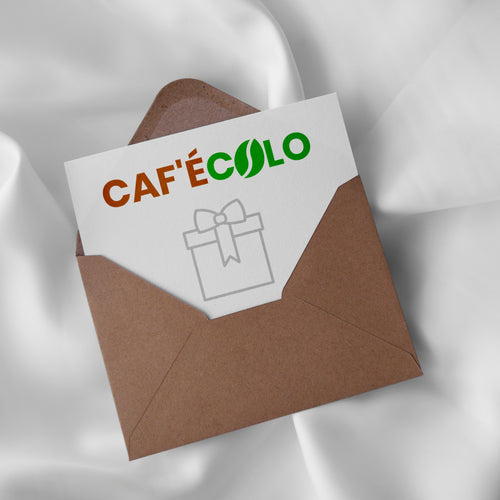 Carte cadeau Cafécolo capsules réutilisables